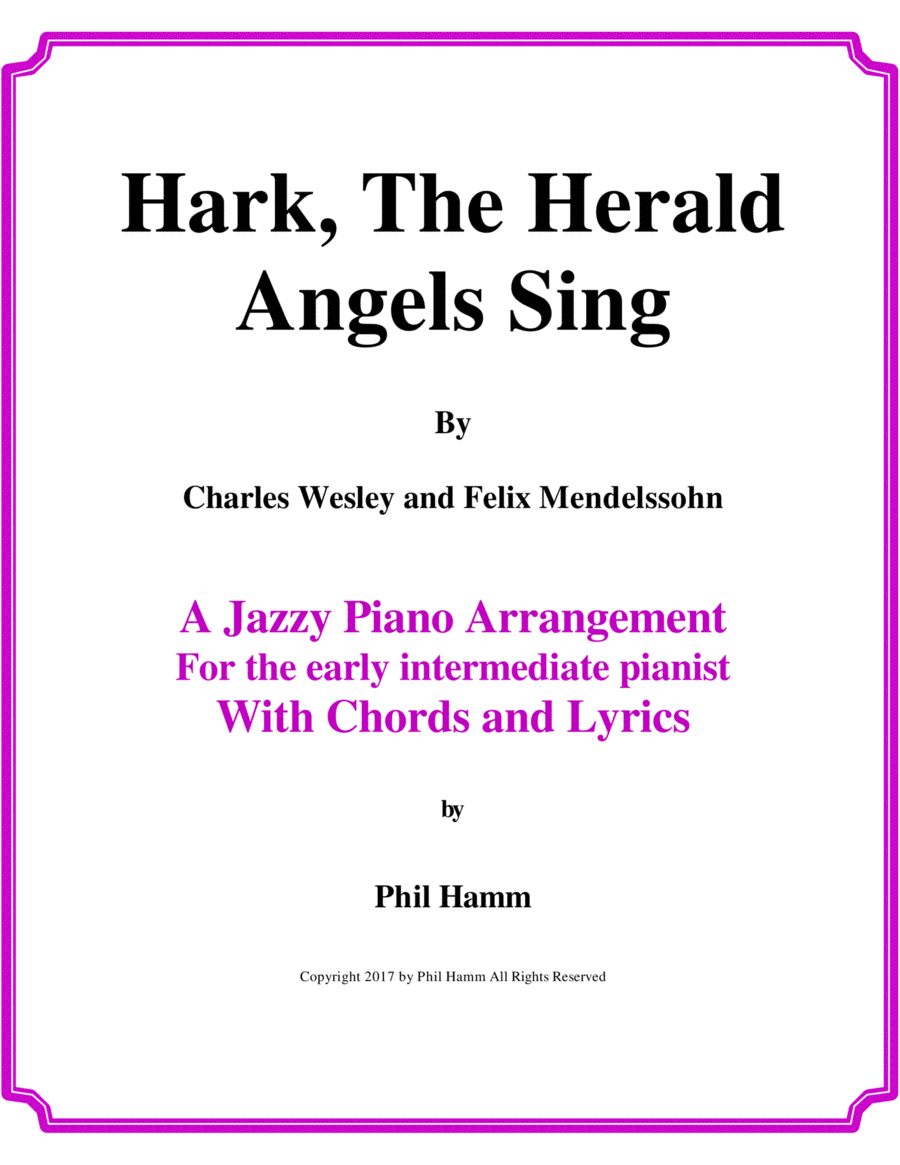 Hark, The Herald Angels Sing Small Ensemble scores gallery preview page 1