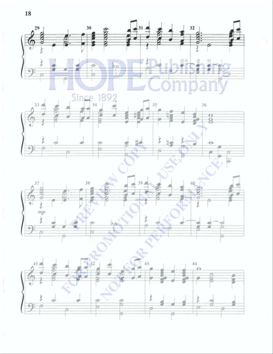 Holiday Favorites for Handbells 5-Octaves scores gallery preview page 20