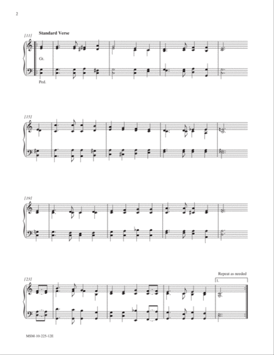 St. Christopher Choir scores gallery preview page 2