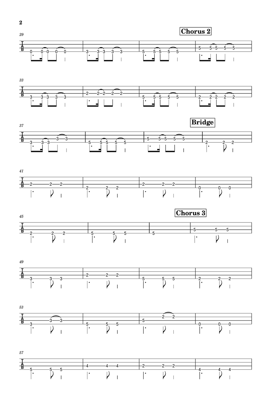 Because You Loved Me Acoustic Guitar scores gallery preview page 2