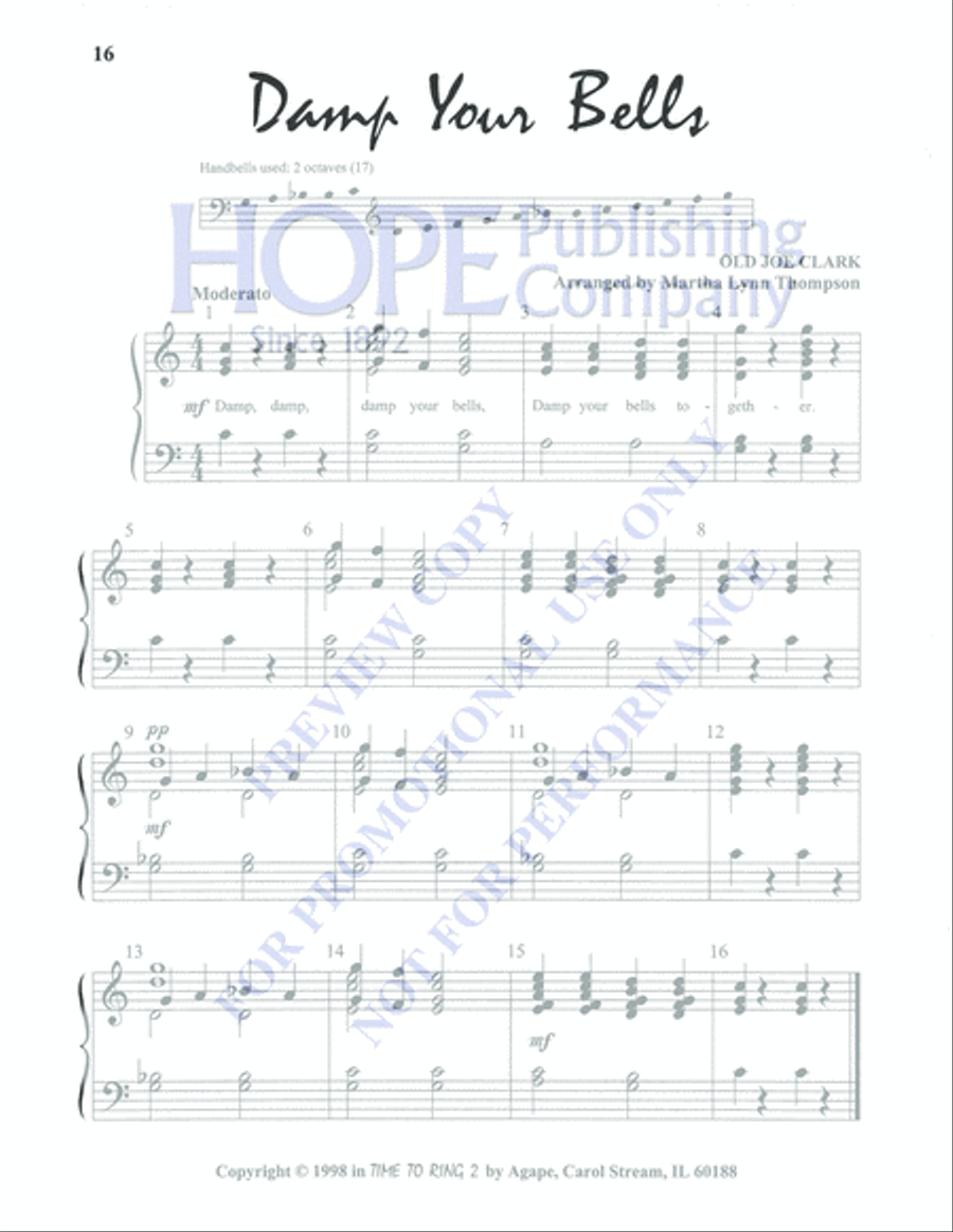 Time to Ring 2 2-Octaves scores gallery preview page 18