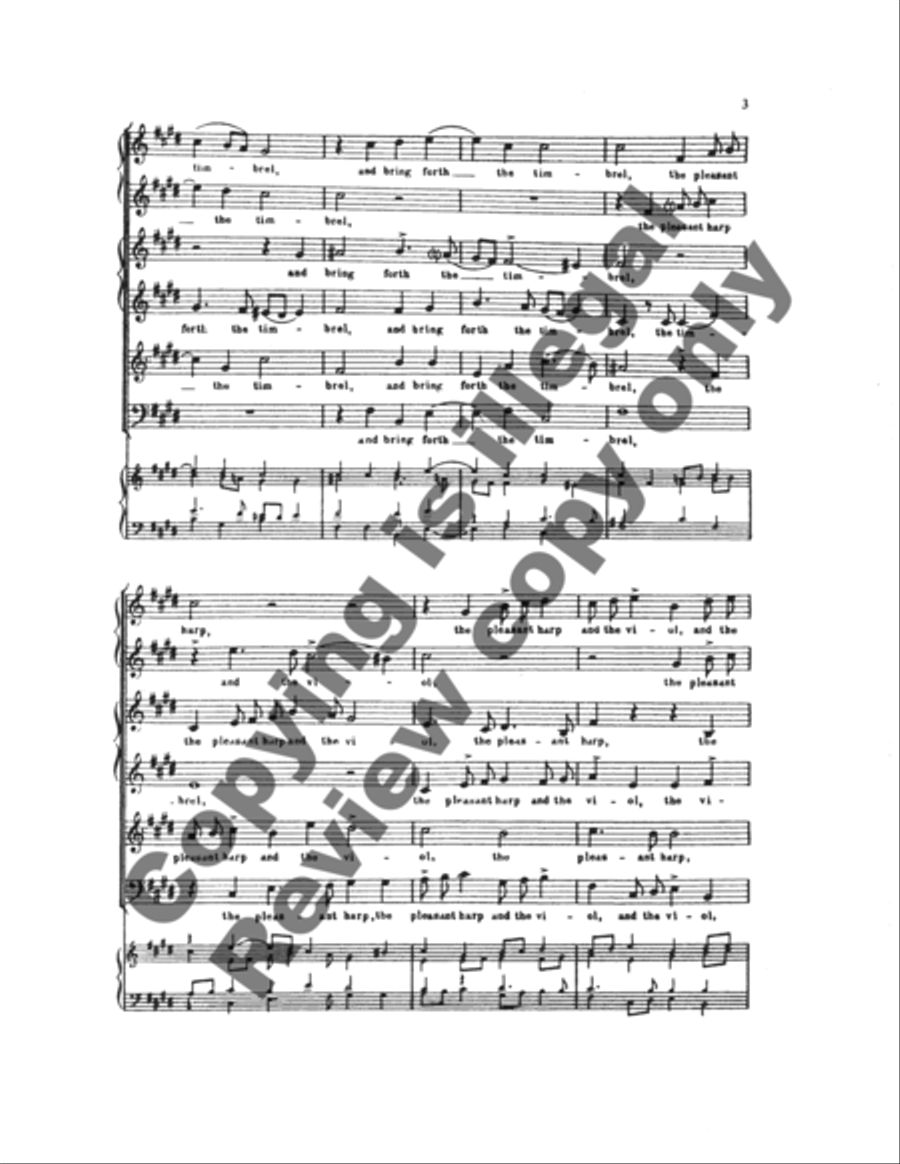 Sing Joyfully SSAATB scores gallery preview page 7