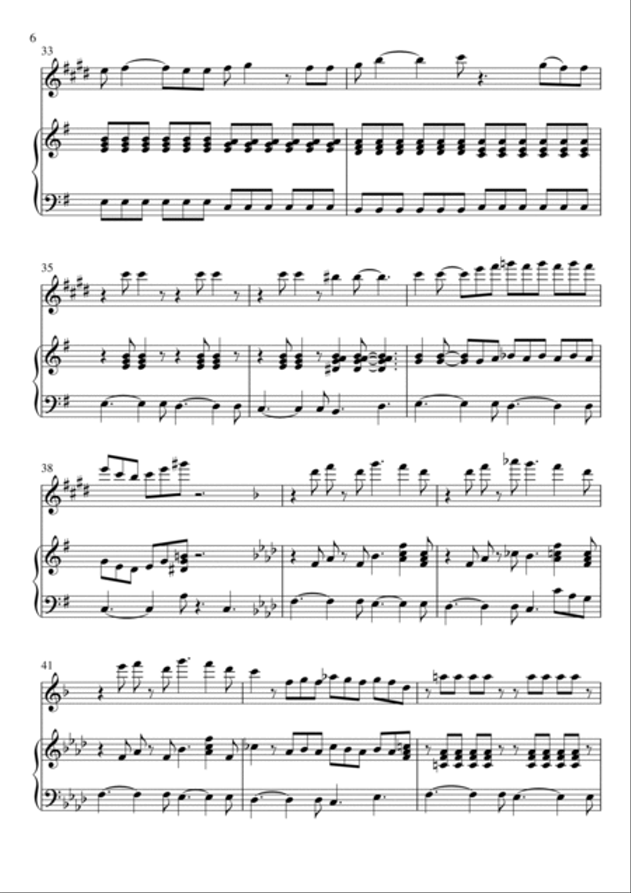 Feeling Good Small Ensemble scores gallery preview page 6