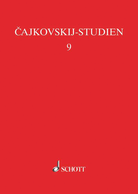 Cajkovskij (tchaikovsky) Studien Bd9