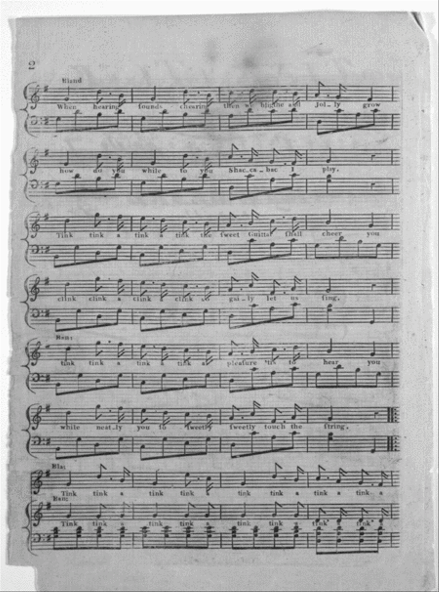 Tink A Tink. A Favorite Duett Voice scores gallery preview page 2