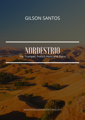 Book cover for NORDESTRIO for French Horn, Trumpet and Piano