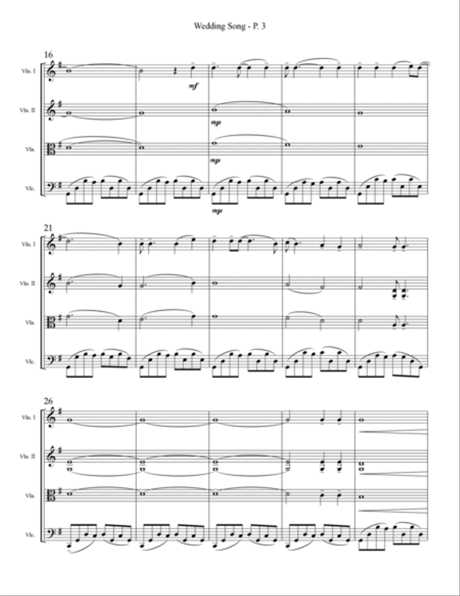 Wedding Song (There Is Love) image number null