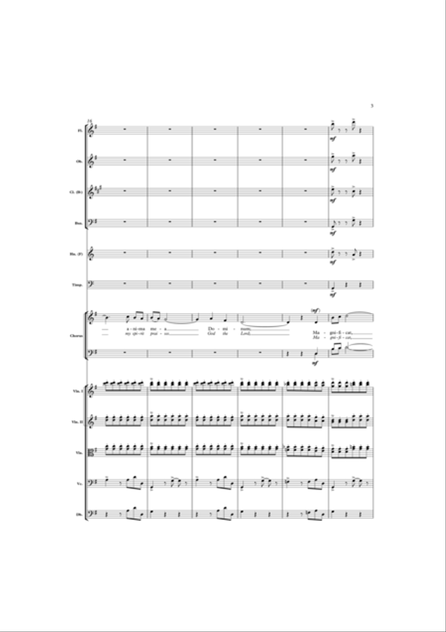 Magnificat 4-Part scores gallery preview page 4