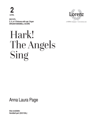 Book cover for Hark! The Angels Sing - Organ & Handbell Score