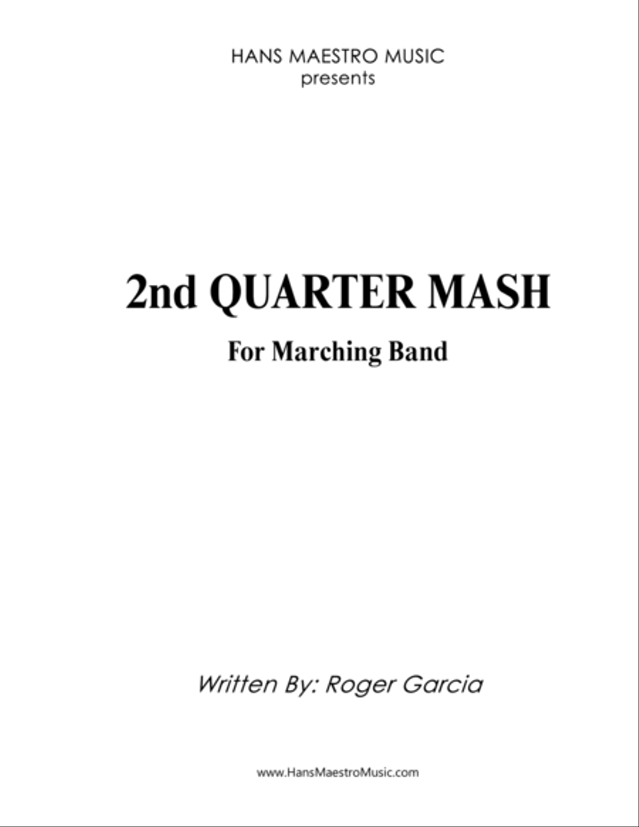 2nd QUARTER MASH Marching Band scores gallery preview page 2