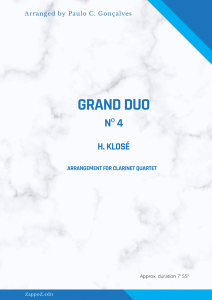 GRAND DUO Nº 4 - H. KLOSÉ image number null