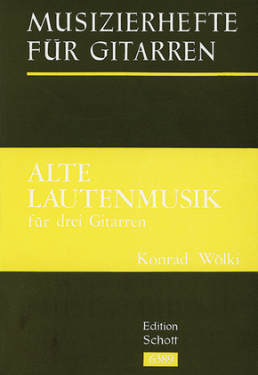 Book cover for Alte Lautenmusik