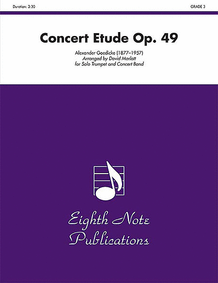 Concert Etude, Op. 49 image number null