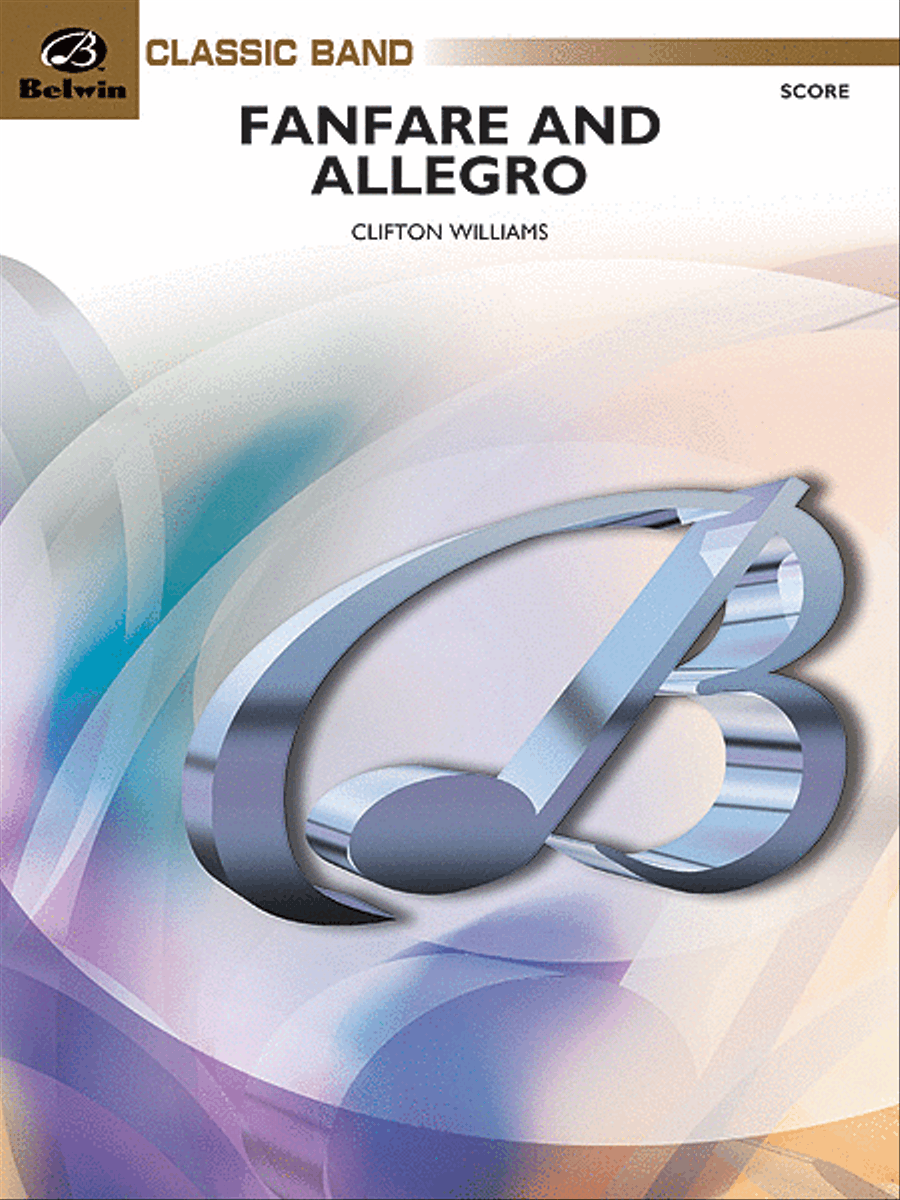 Fanfare and Allegro Concert Band scores gallery preview page 1