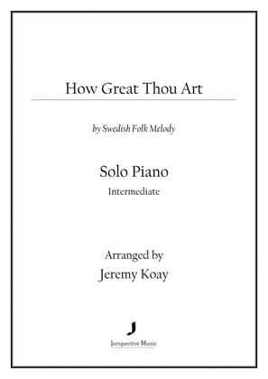 How Great Thou Art (Solo Piano)