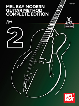 Book cover for Mel Bay Modern Guitar Method Complete Edition, Part 2