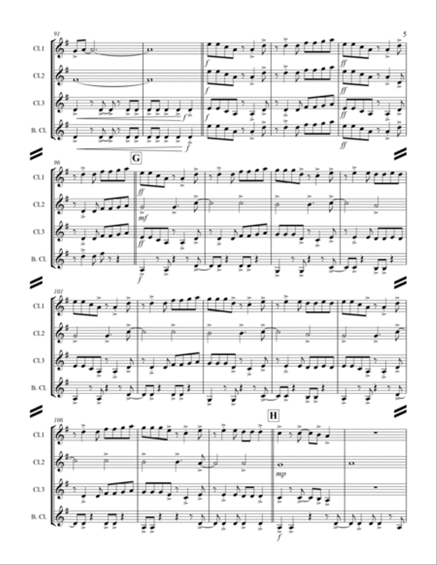 Take On Me Small Ensemble scores gallery preview page 6
