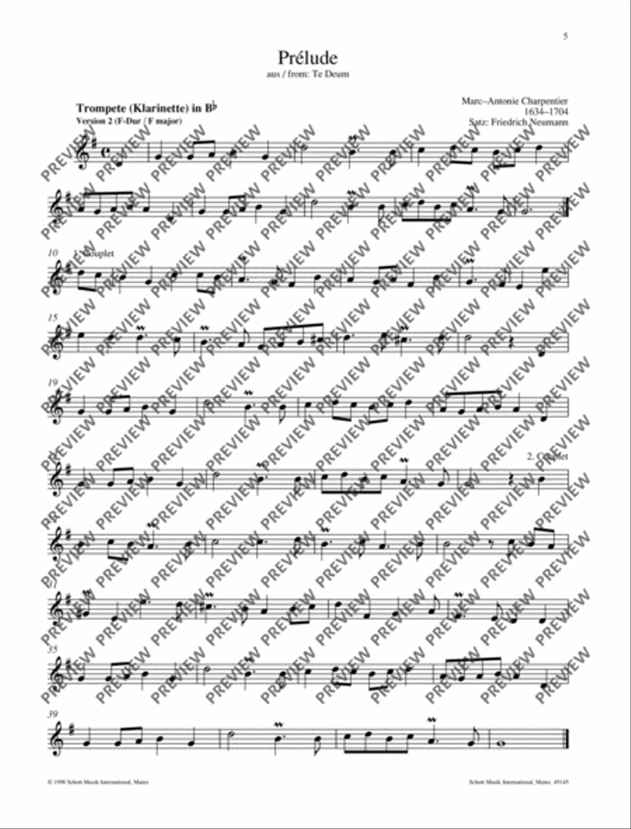 Prélude Prélude Clarinet scores gallery preview page 12