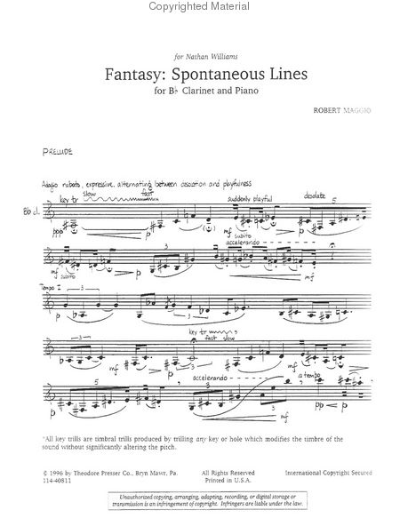 Fantasy: Spontaneous Lines