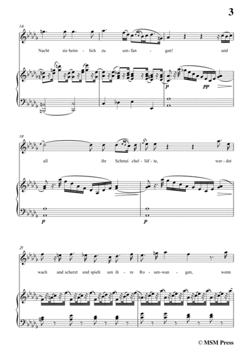 Schubert-Die Erwartung,Op.116,in D flat Major,for Voice&Piano image number null