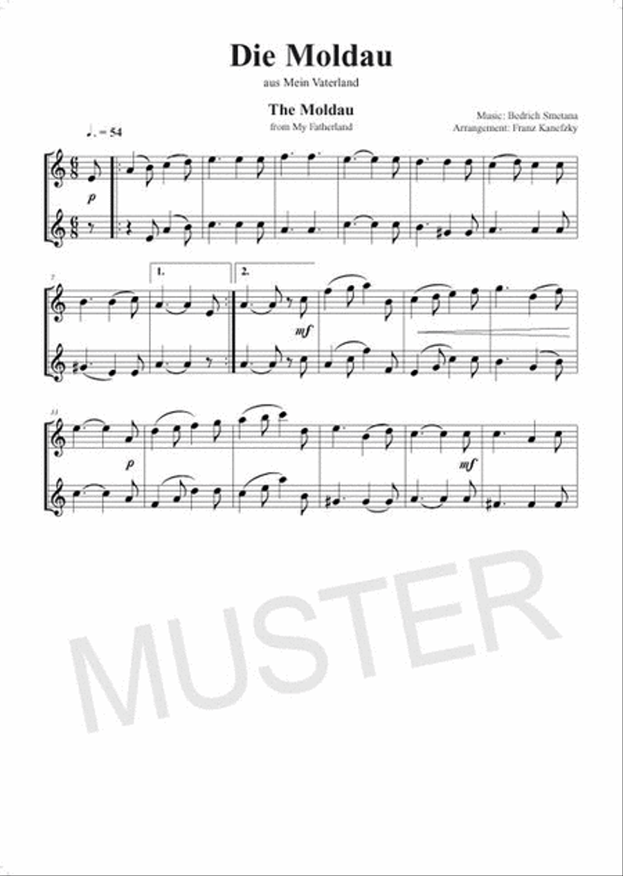 100 Leichte Duette für 2 Saxophone Woodwind Duet scores gallery preview page 3