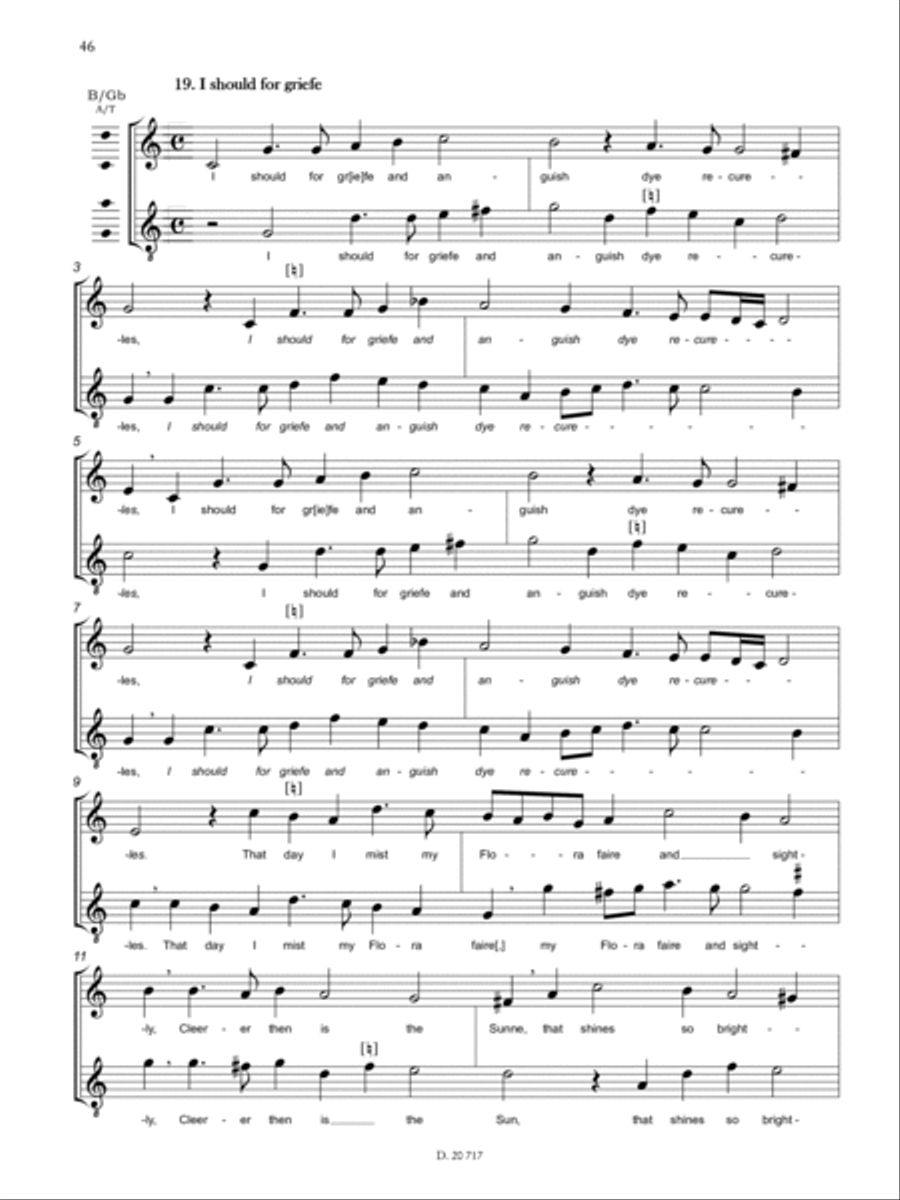 The First Booke of Canzonets to Two Voyces Recorder scores gallery preview page 4