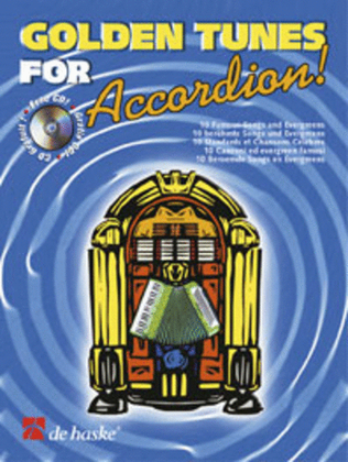 Book cover for Golden Tunes for Accordion!