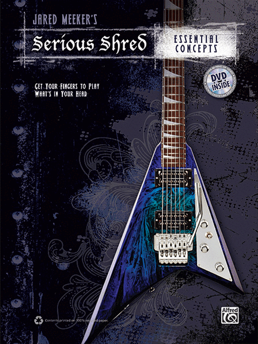 Jared Meeker's Serious Shred -- Essential Concepts Guitar scores gallery preview page 1
