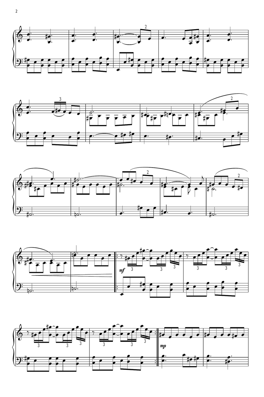 The Shape Of Things To Come Piano Solo scores gallery preview page 2