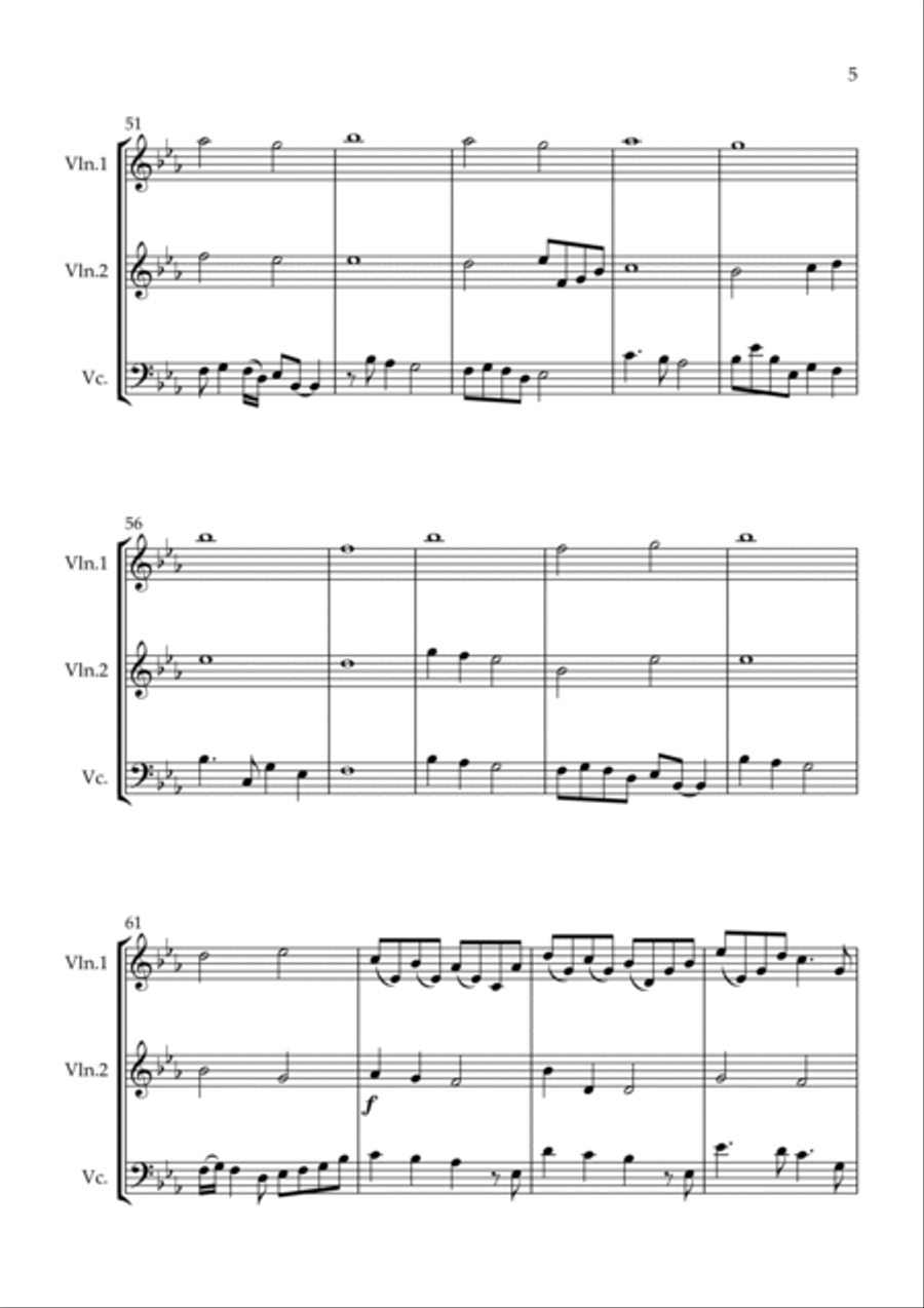 I See The Light Cello scores gallery preview page 5