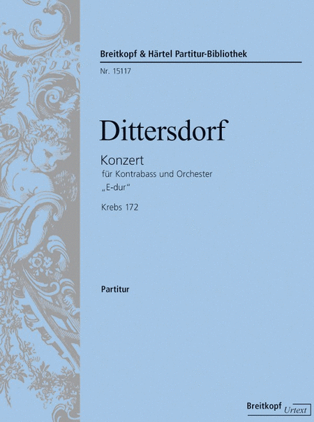 Double Bass Concerto "in E major" [D major] Krebs 172