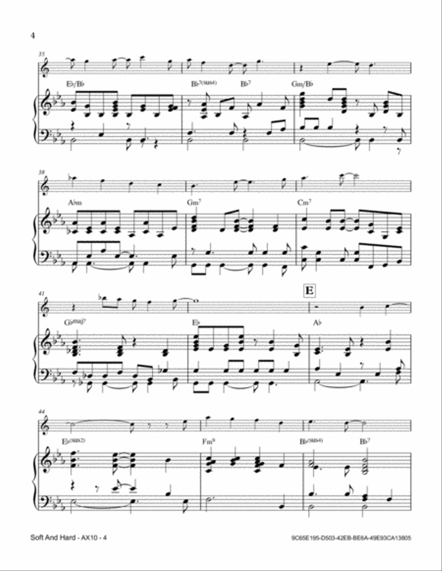 Soft And Hard Alto Saxophone scores gallery preview page 4