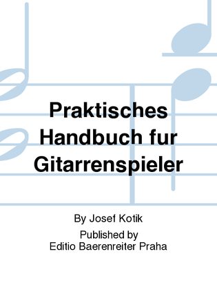 Book cover for Praktisches Handbuch für Gitarrenspieler
