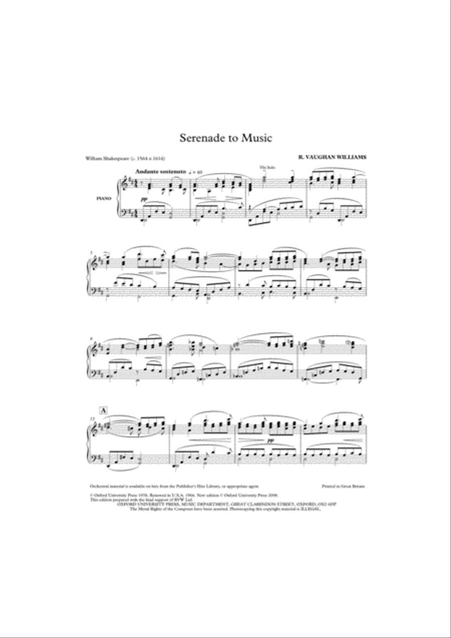 Serenade to Music 4-Part scores gallery preview page 2