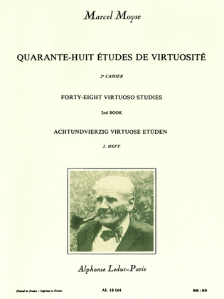 Book cover for Forty-Eight Virtuoso Studies - Volume 2