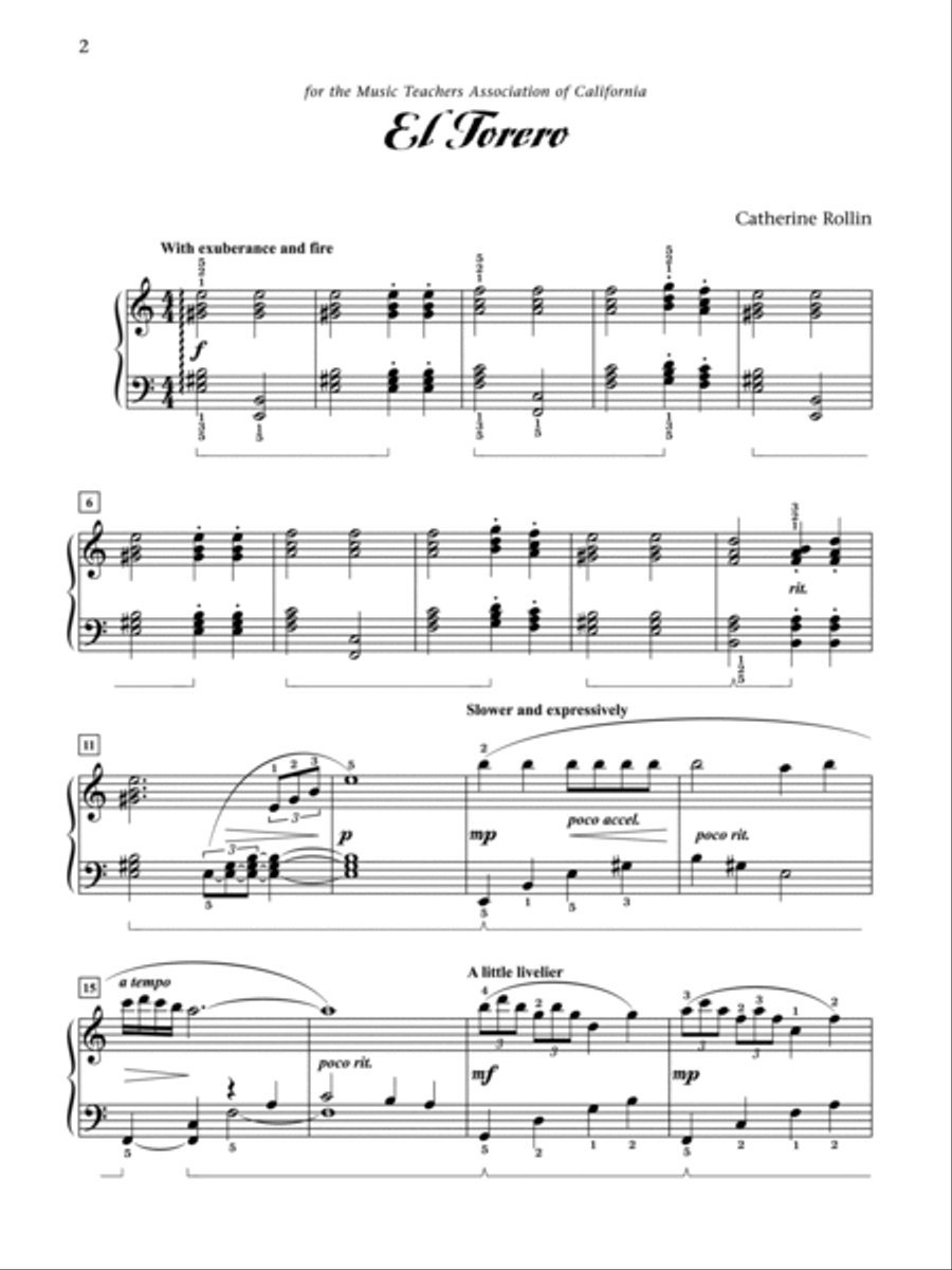 Sounds of Spain, Book. 3 Piano Solo scores gallery preview page 3