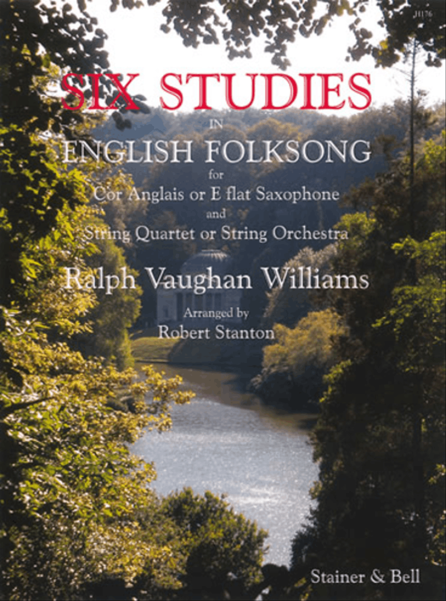 Six Studies in English Folk Song for Solo Cor Anglais and String Quartet or String Orchestra String Quartet scores gallery preview page 1