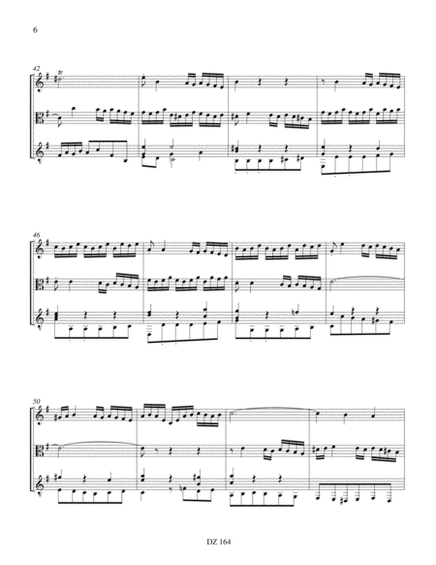 Six sonates en trio, vol. IV, BWV 528