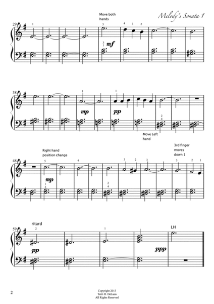 Melody's Sonata Levels 1,2,3 image number null