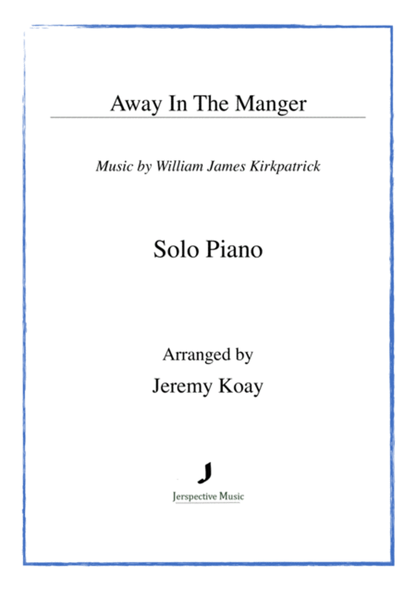Away In The Manger (Solo Piano) image number null