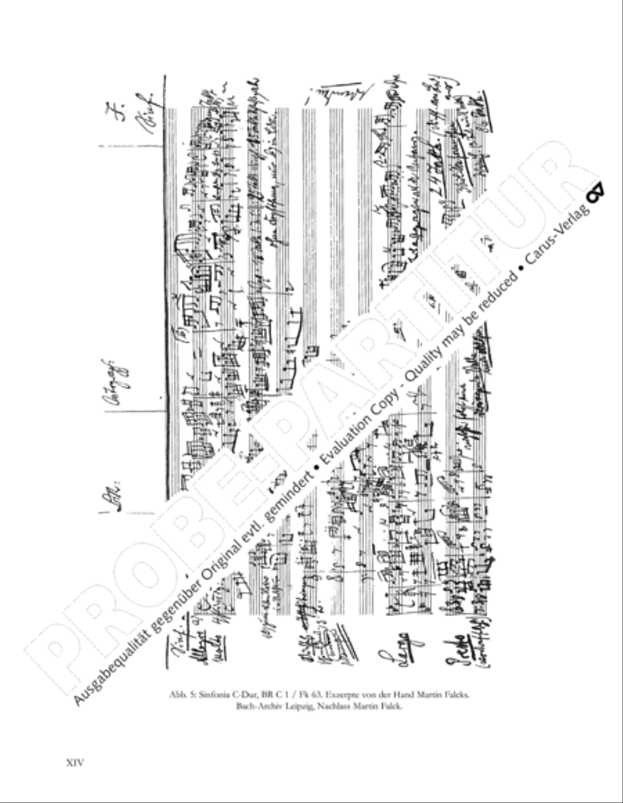Gesamtausgabe Band 6 (Orchestermusik III: Sinfonien) Orchestra scores gallery preview page 15