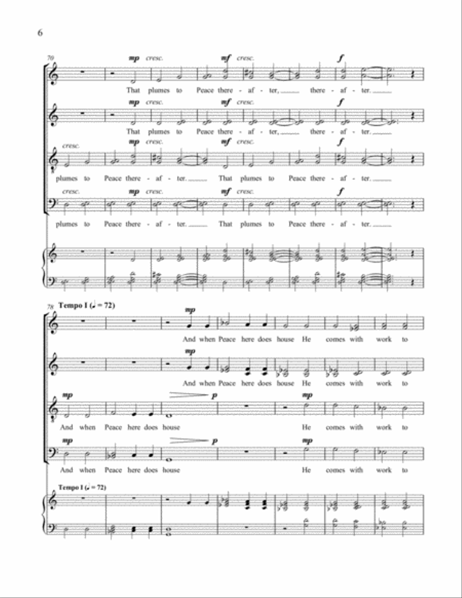 Peace Peace Divisi scores gallery preview page 7