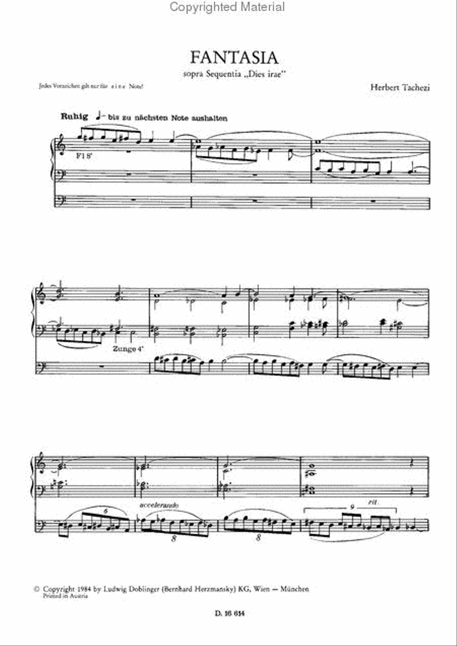 Fantasia Organ scores gallery preview page 2