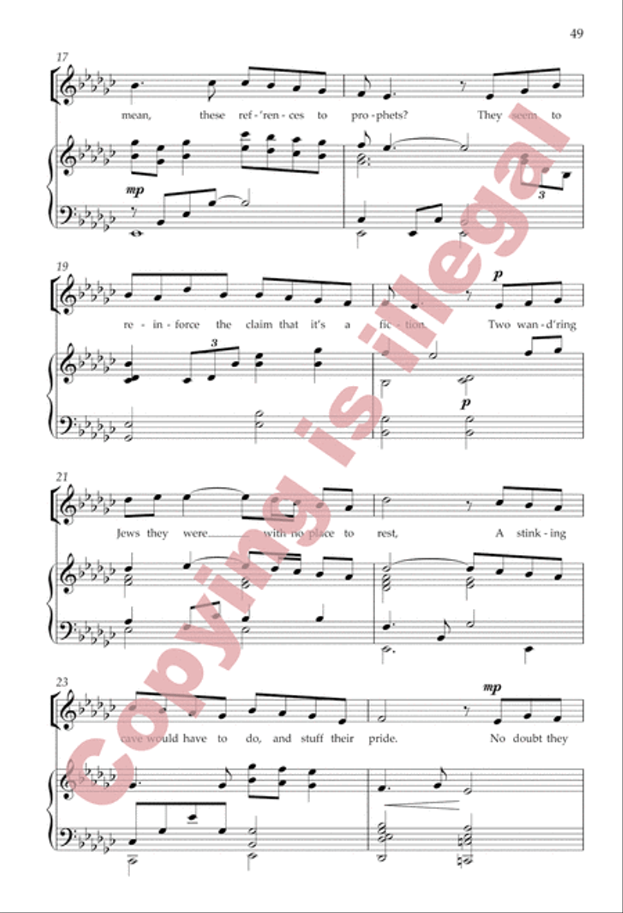 Winter Lullabies (Choral Score) SA scores gallery preview page 27
