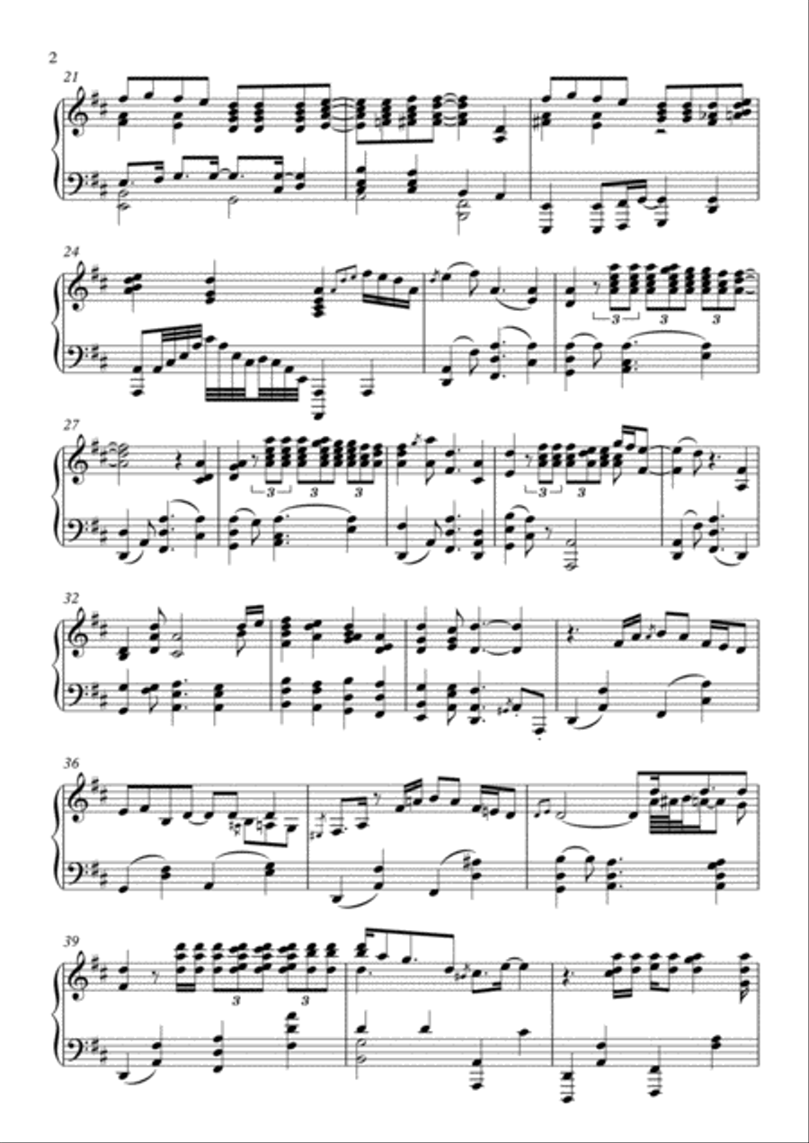Thinking Out Loud Thinking Out Loud Small Ensemble scores gallery preview page 2