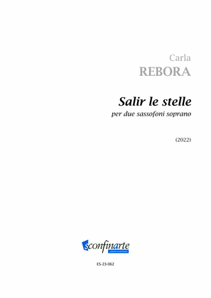 Book cover for Carla Rebora: Salir le stelle (ES-23-062)