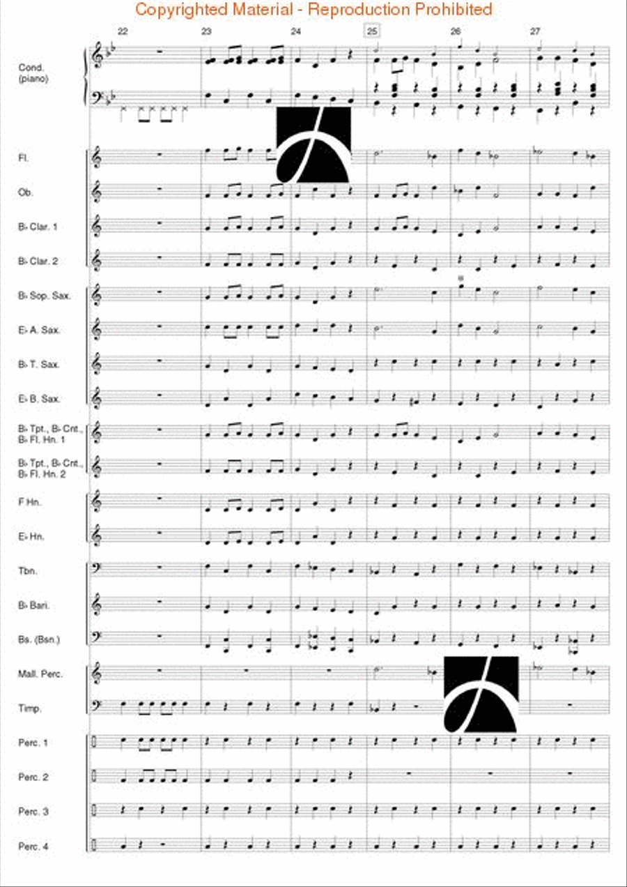 Band Time Christmas Concert Band scores gallery preview page 31