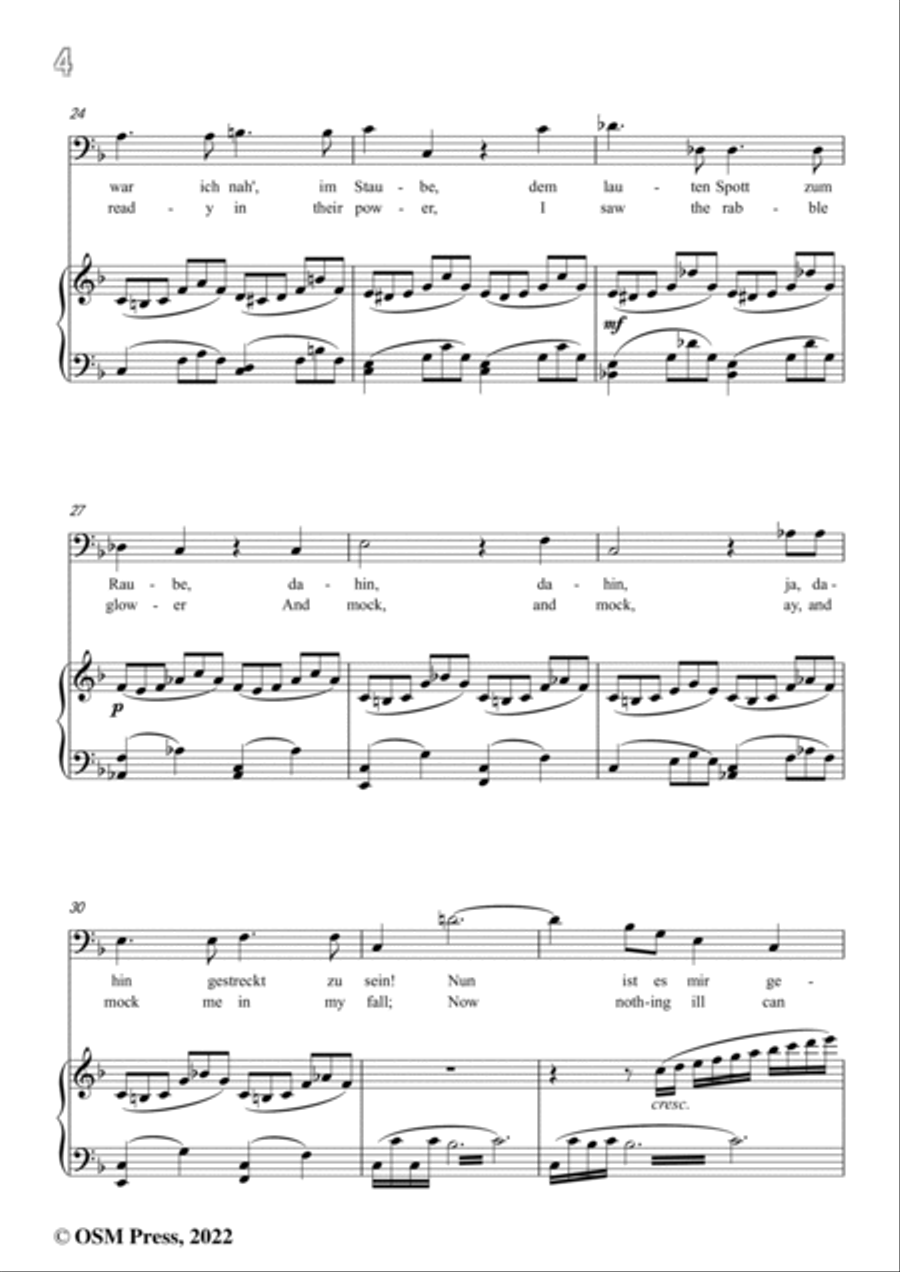 Beethoven-Ha!Welch'ein Augenblick!,from 'Fidelio,Op.72',for Voice and Piano Voice Solo scores gallery preview page 6
