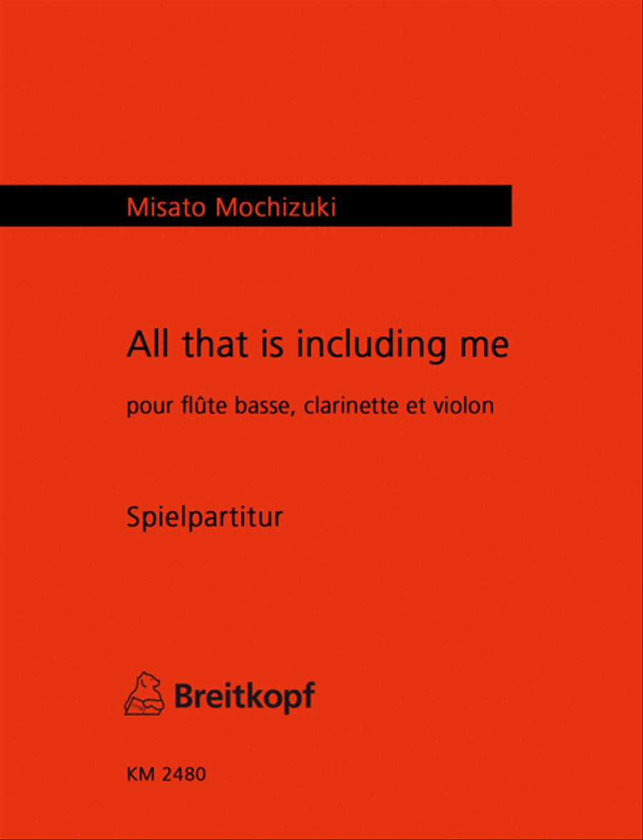 All that is including me Performance Score scores gallery preview page 1
