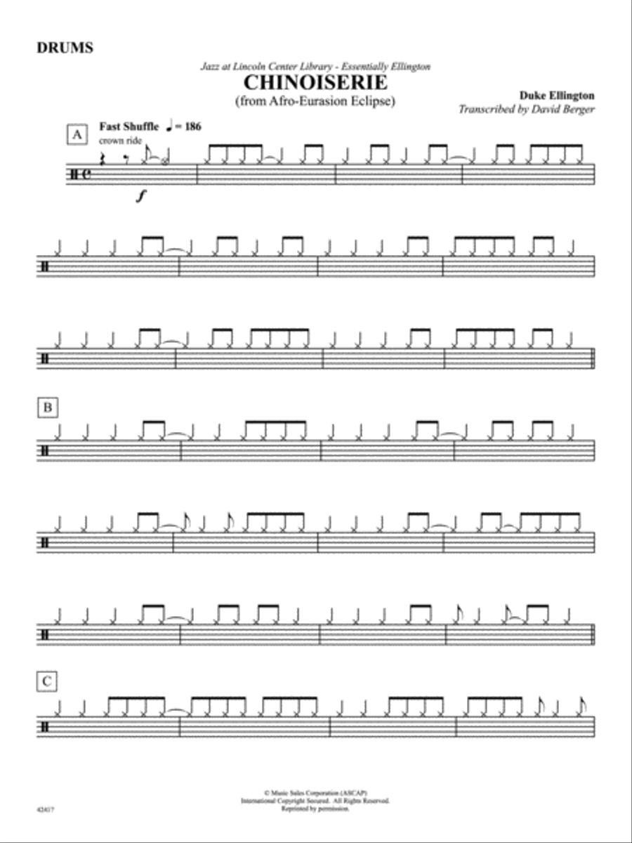 Chinoiserie (from Afro-Euroasian Eclipse): Drums